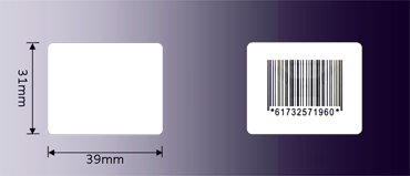 304 31 x 39 EAS Label